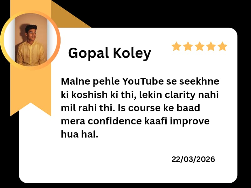 Positive review from stock market course student BullEdge Academy